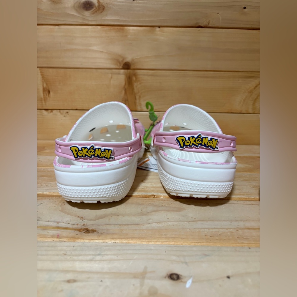 New Crocs Pokémon Jigglypuff Classic Clog Star Light up Limited edition - Picture 5 of 7